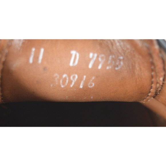 Allen Edmonds Mapleton Men's Brown Leather Loafers - Picture 8 of 8